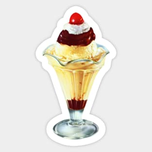 1950s Ice Cream Sticker